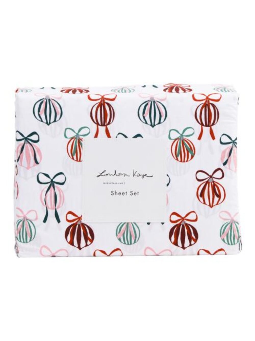 LONDON KAYE Bow Ornaments Sheet Set